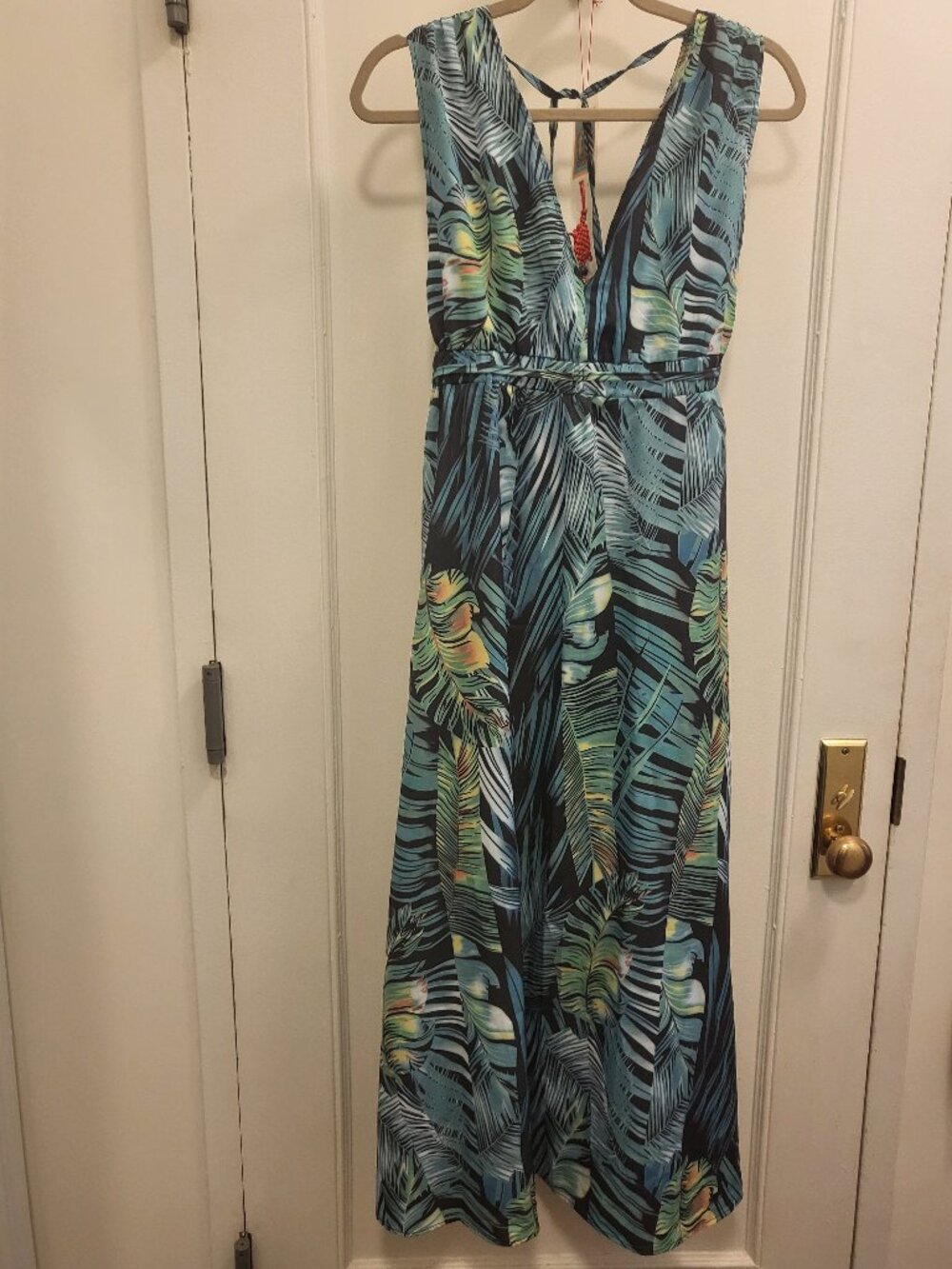 Flowery maxi dress
